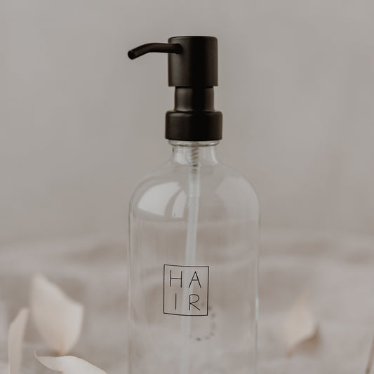 Distributeur de savon Hair transparent 500ml