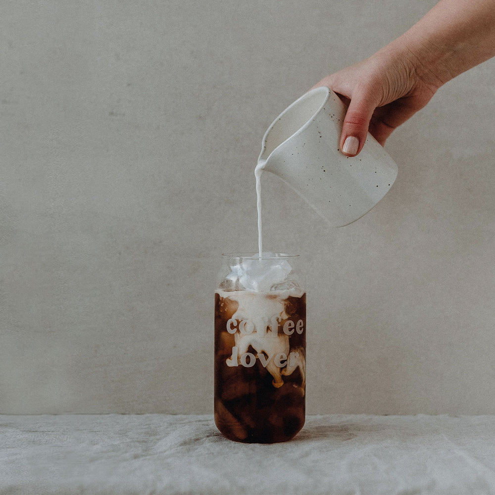 Hohes Trinkglas Coffee Lover - Gläser für den Sommer