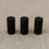 Wandhaken schwarz im 3er Set