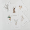 Lot de 6 cartes de Pâques