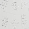 Lot de 6 cartes "Quotes"