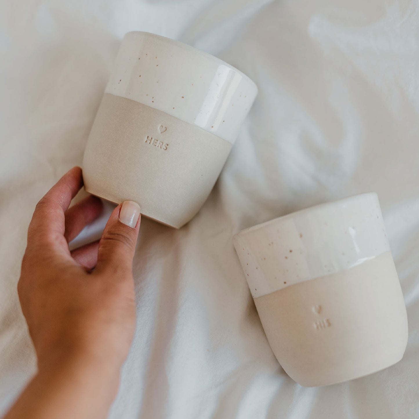 Becher His & Hers im Set
