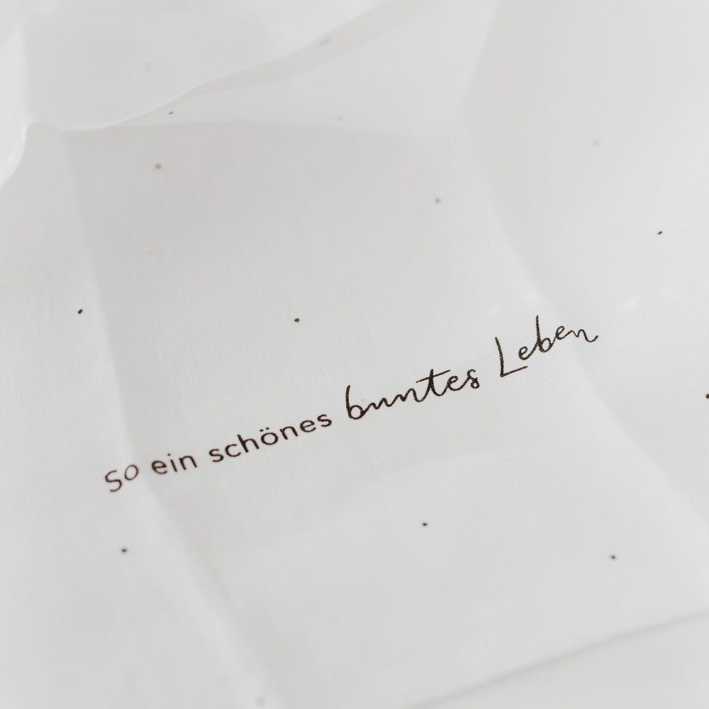 Leinen Geschirrtücher Sprüche im 2er Set