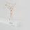 Chemin de table en lin blanc