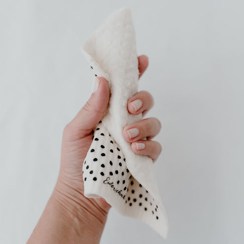 Chiffons éponge à pois en lot de 3