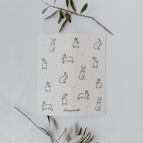 Chiffons éponges Kaninchen en lot de 3