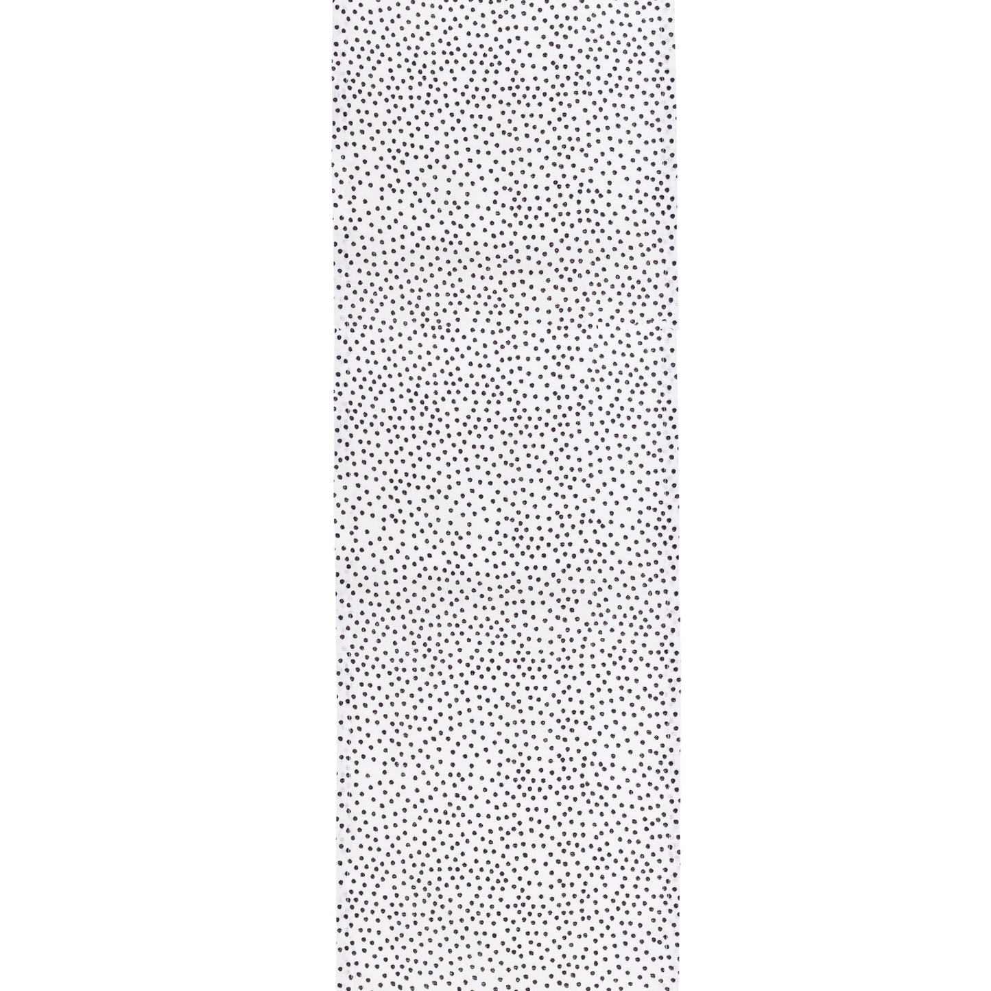 Chemin de table à pois en lin