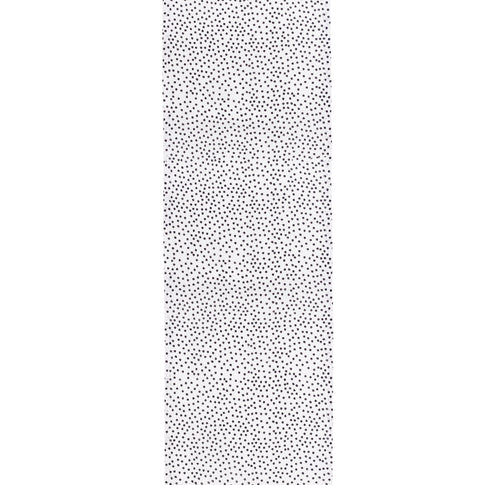 Chemin de table à pois en lin