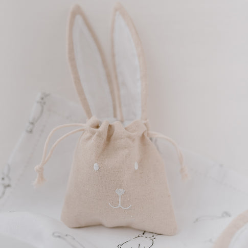 Sac cadeau lapin petit en lot de 2