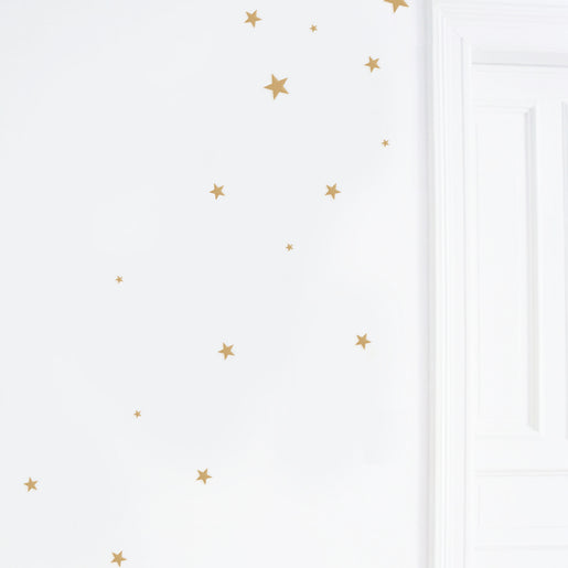 Wandsticker Goldene Sterne